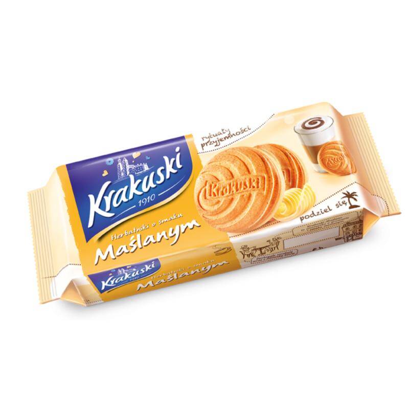 KRAKUSKI Maślane 201g*24