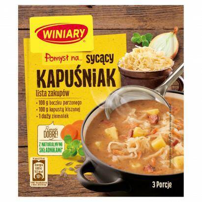 WINIARY Pomysł na zupę Kapuśniak