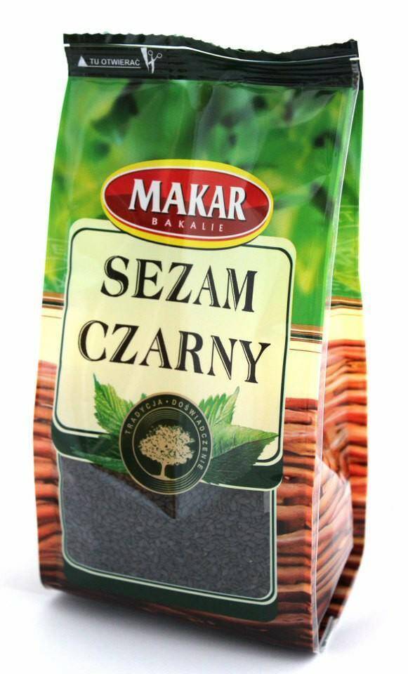 B MAKAR Sezam Czarny 200g *12 NOWOŚĆ