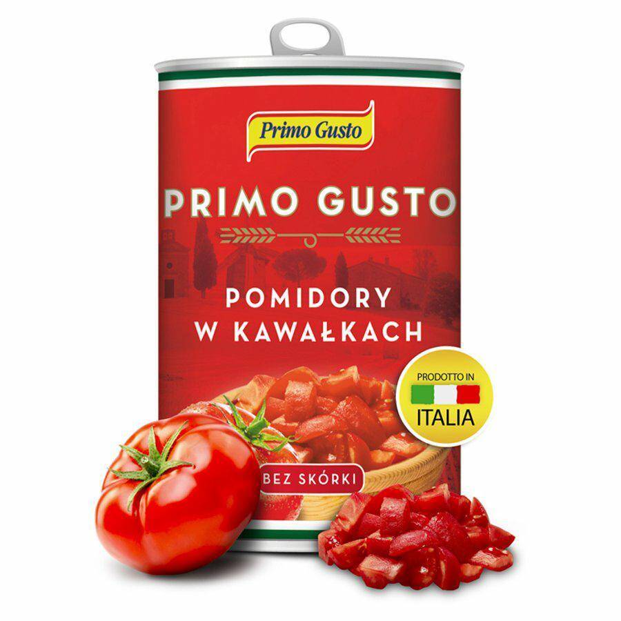 PRIMO GUSTO pomidor krojony 400g*12 (Zdjęcie 1)