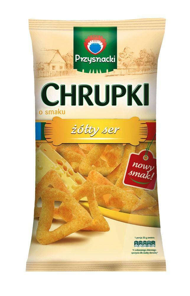 Prażynki Przysnacki ŻÓŁTY SER 135g*14
