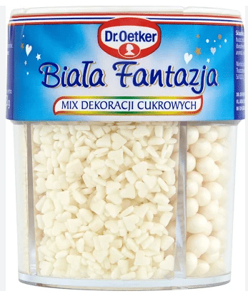 Dr.Oetker MIX posypka dekor Biała