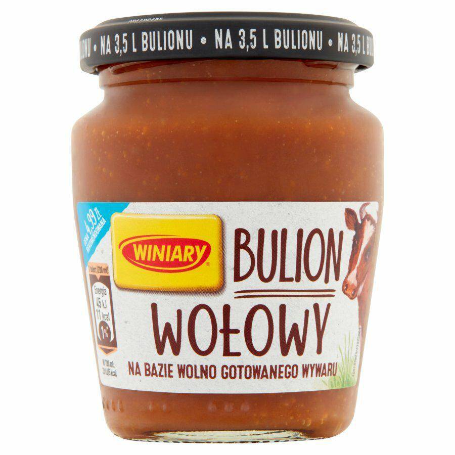 WINIARY Bulion wołowy SŁOIK 160g*6