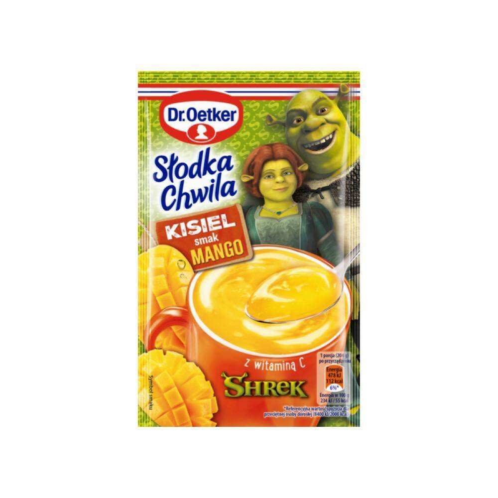OETKER kisiel słodka chwila SHREK MANGO 29g [35]