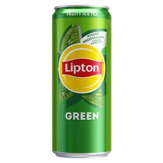 LIPTON 0,33l puszka slim GREEN bez soku [24]