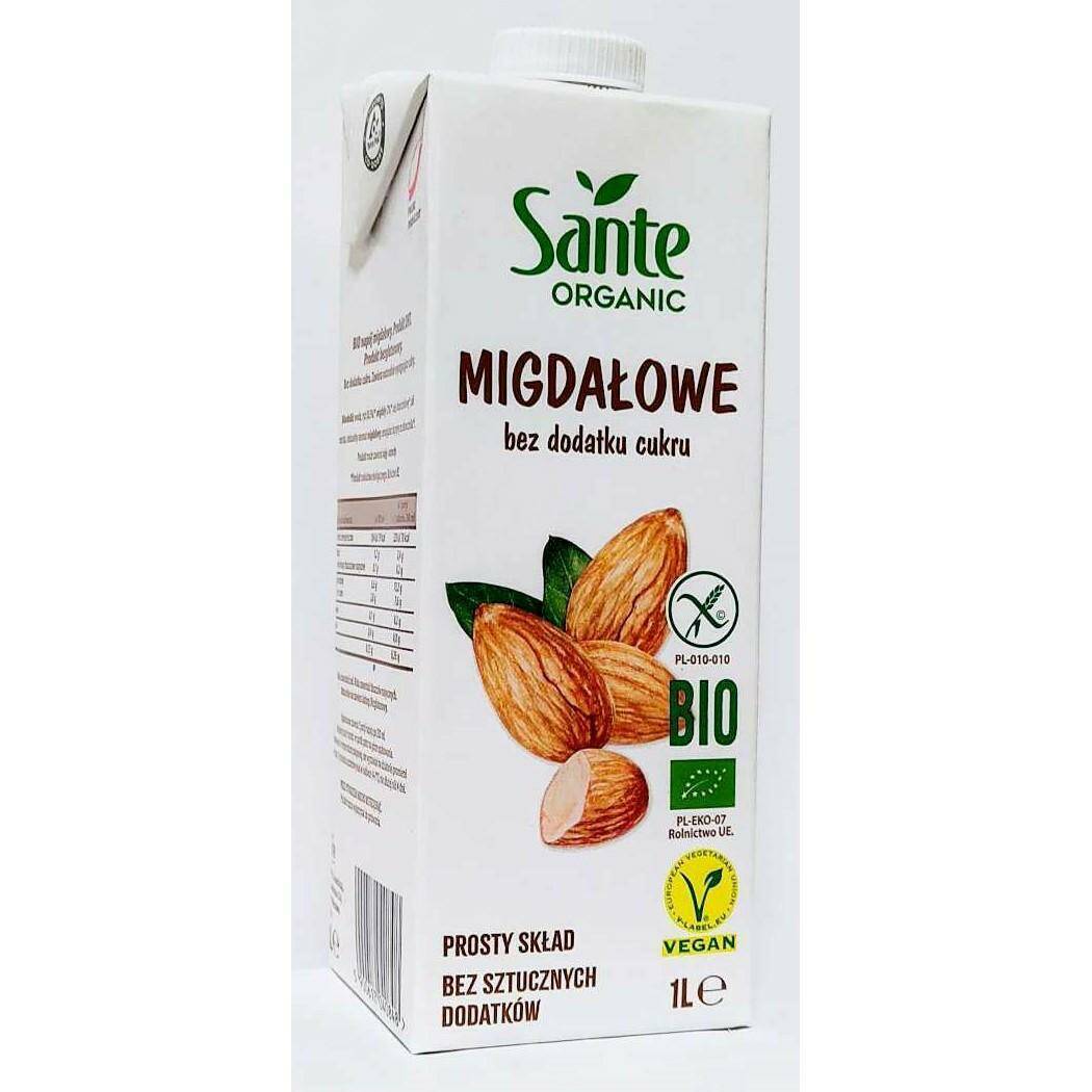 SANTE Vege Organic napój MIGDAŁOWY (almond - bez cukru) 1L [8]