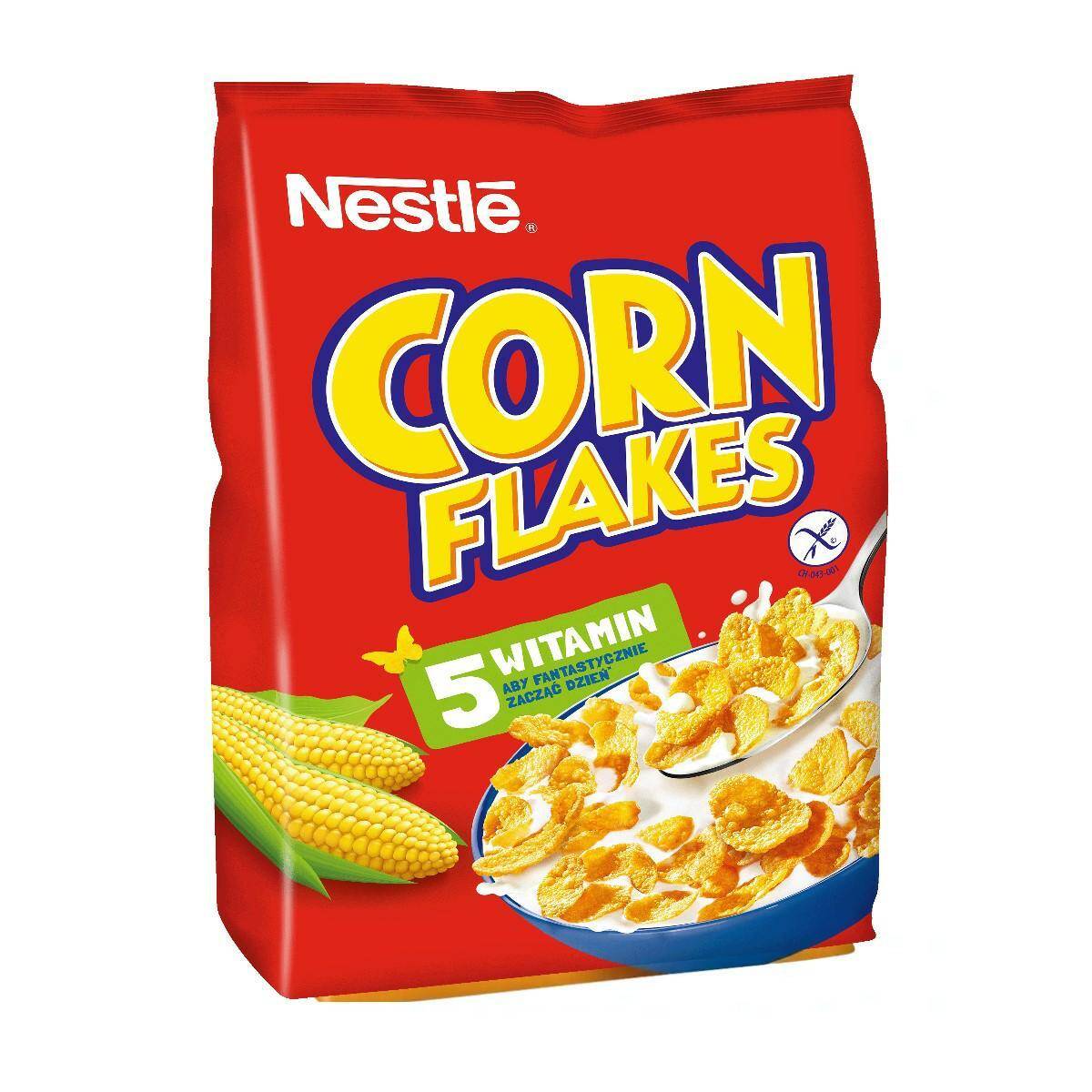 NESTLE płatki 250g CORN FLAKES kukurydziane [10]