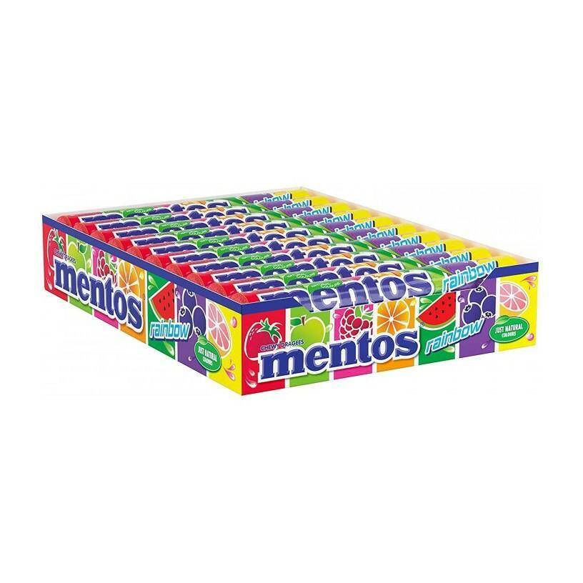 MENTOS 40 RAINBOW 37,5g x40szt