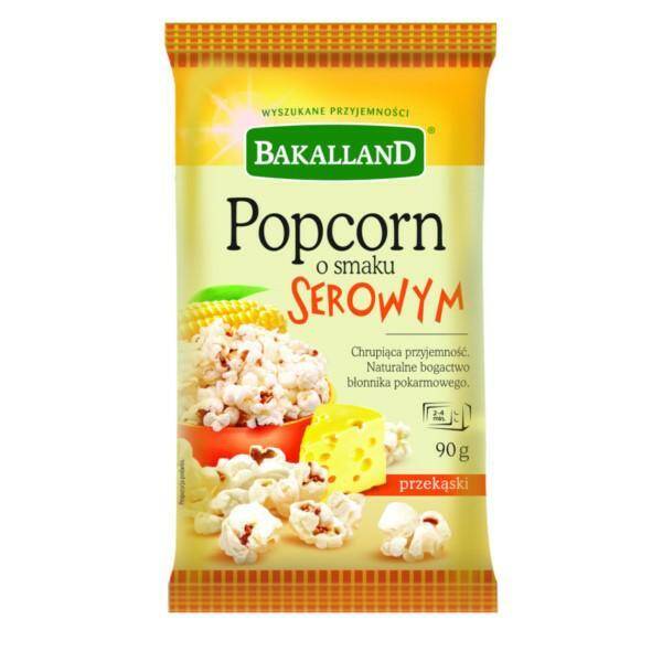 BAKALLAND pop-corn 90g SEROWY [24]