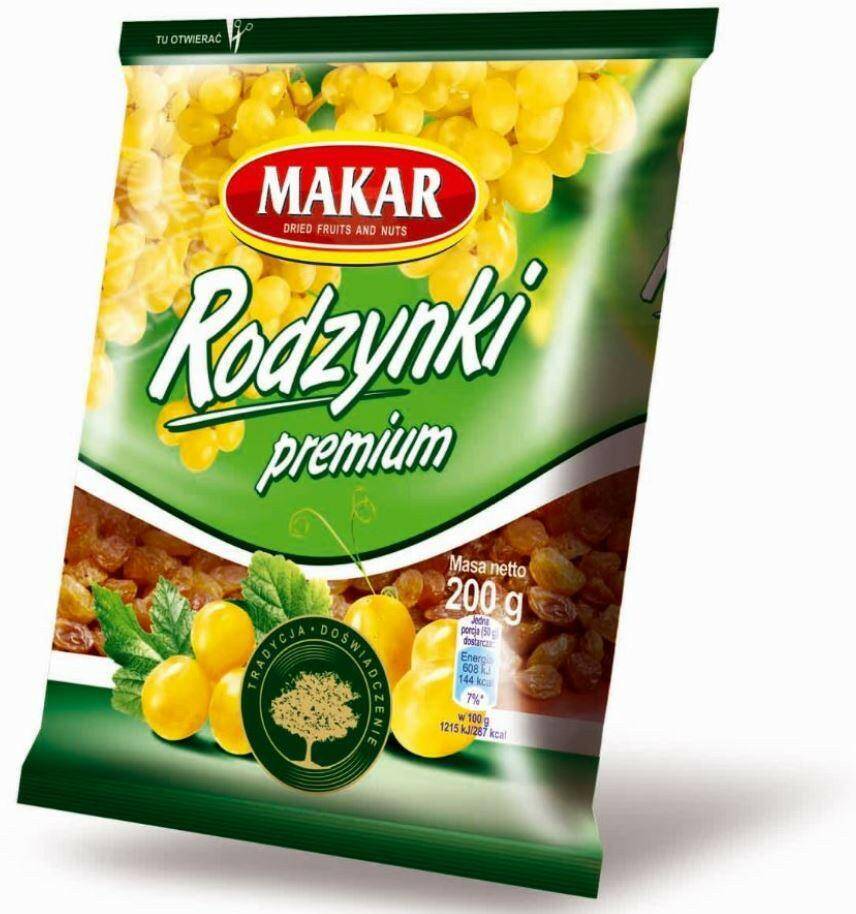 MAKAR RODZYNKI premium 200g [40]