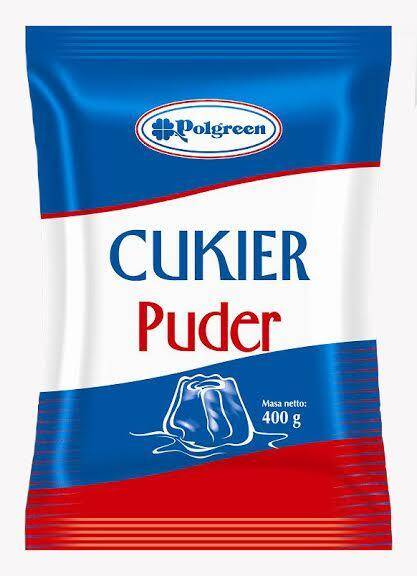 P Cukier puder 400g./POLGREEN/ *12