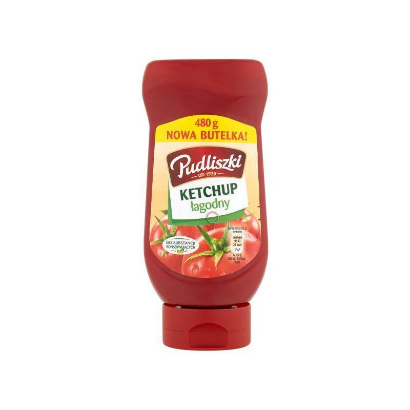 PUDLISZKI ketchup ŁAGODNY 480g [8]