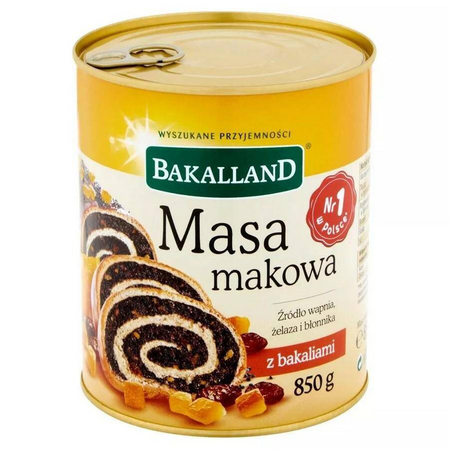 BAKALLAND masa MAKOWA 850g [6]