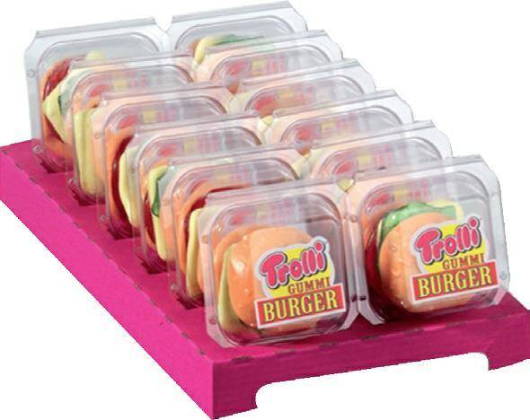 TROLLI żelki BURGERY XXL 50g x12szt