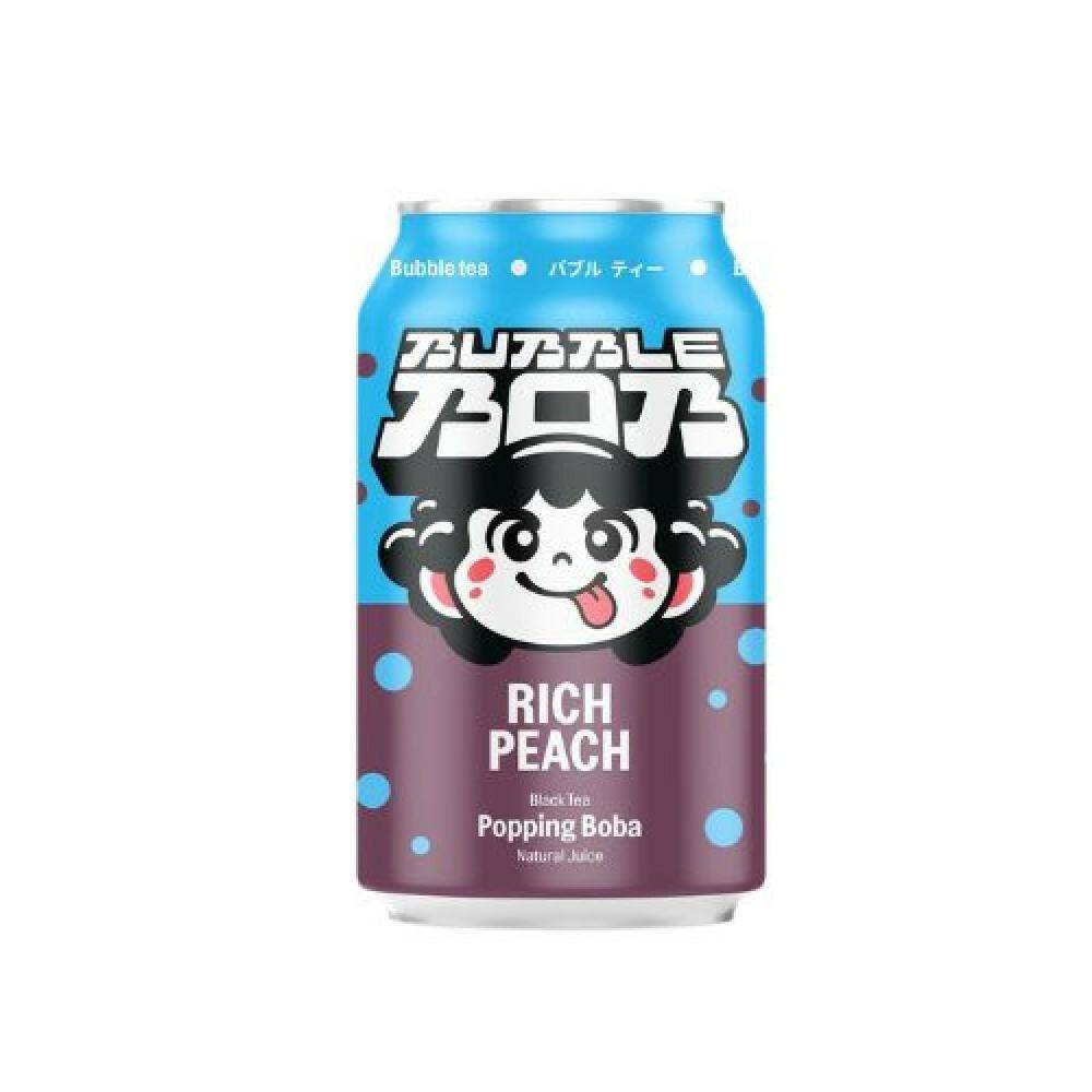 BUBBLE BOB RICH PEACH napój herbaciany z kuleczkami 330ml [6]