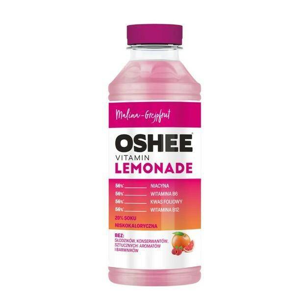 OSHEE 555ml Witamin Lemonade MALINA [6]