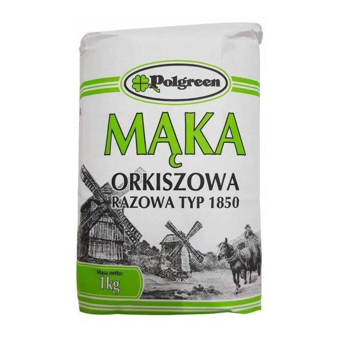 POLGREEN mąka ORKISZOWA RAZOWA typ 1850 1kg [10]