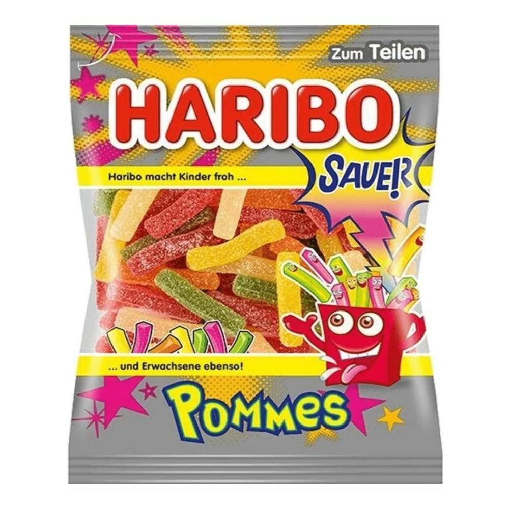 HARIBO żelki 100g POMMES FIZZ [24]