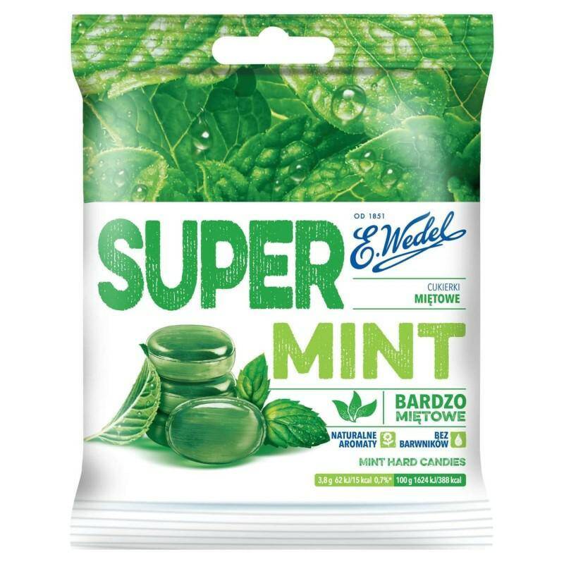WEDEL landrynki SUPER MINT 90g [14]