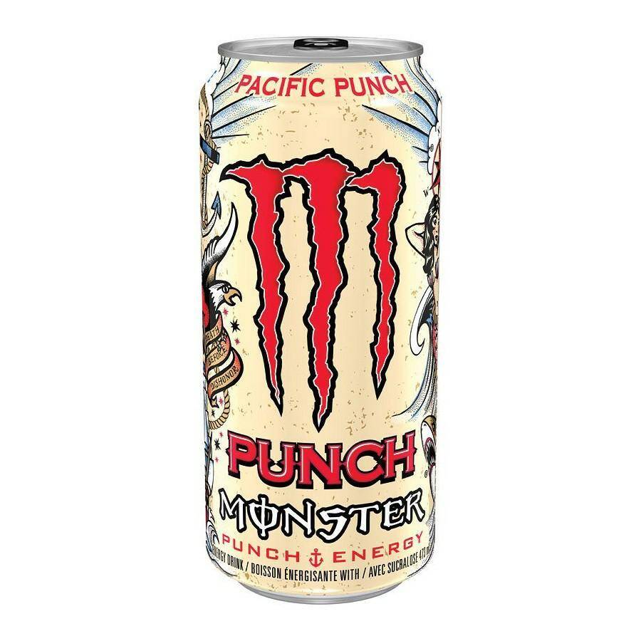 MONSTER energy BEŻOWY punch pacific 500ml [12]