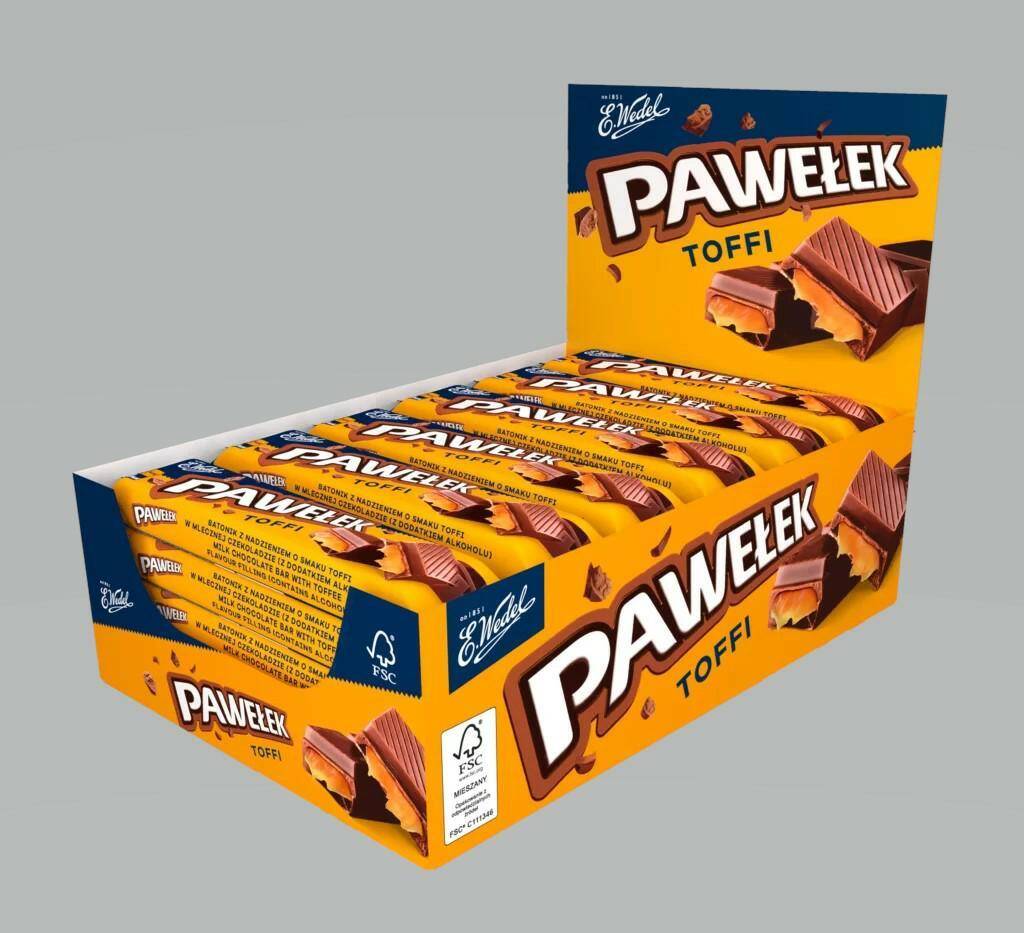 WEDEL baton Pawełek TOFFI 46g [24]