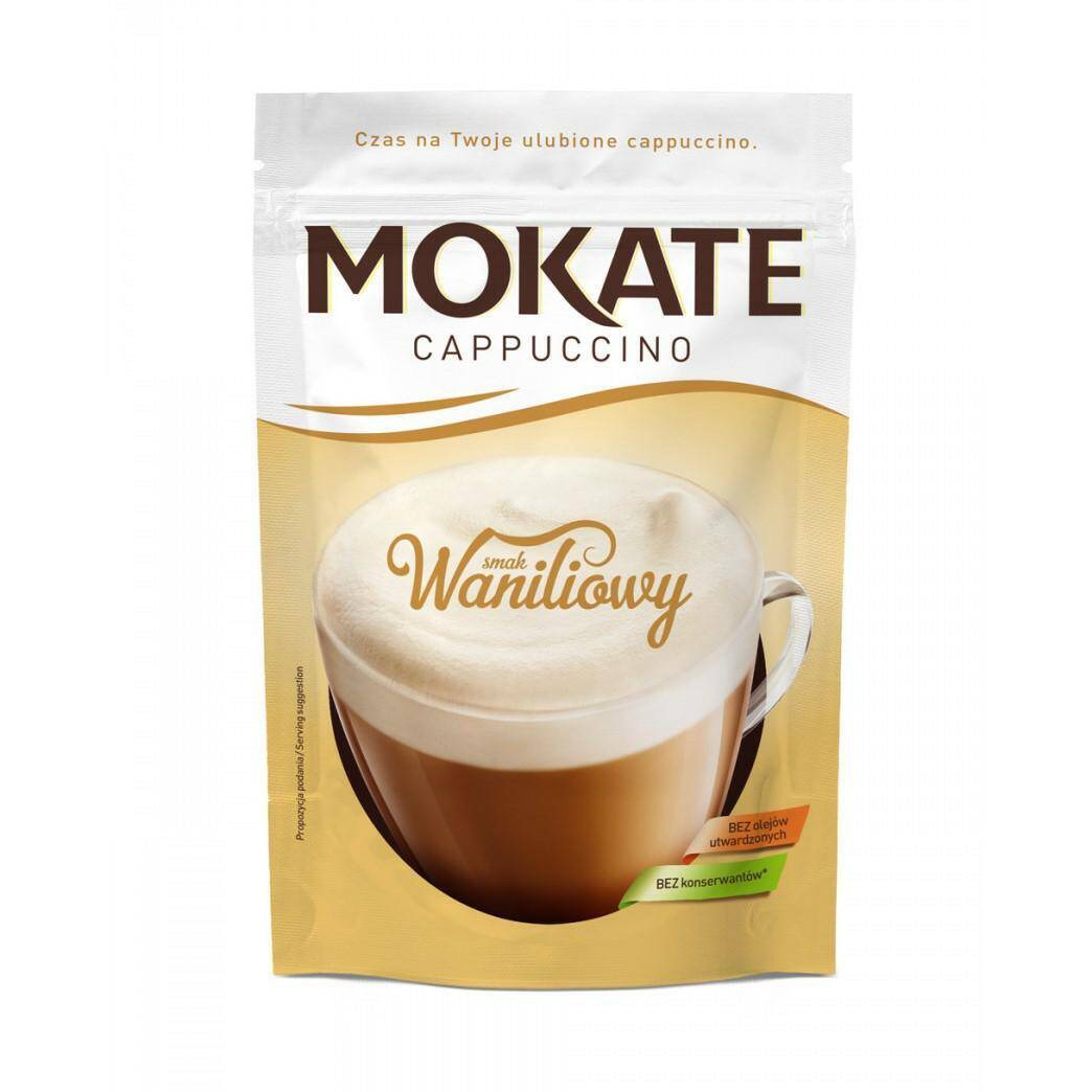 MOKATE cappuccino WANILIOWE 110g [10]