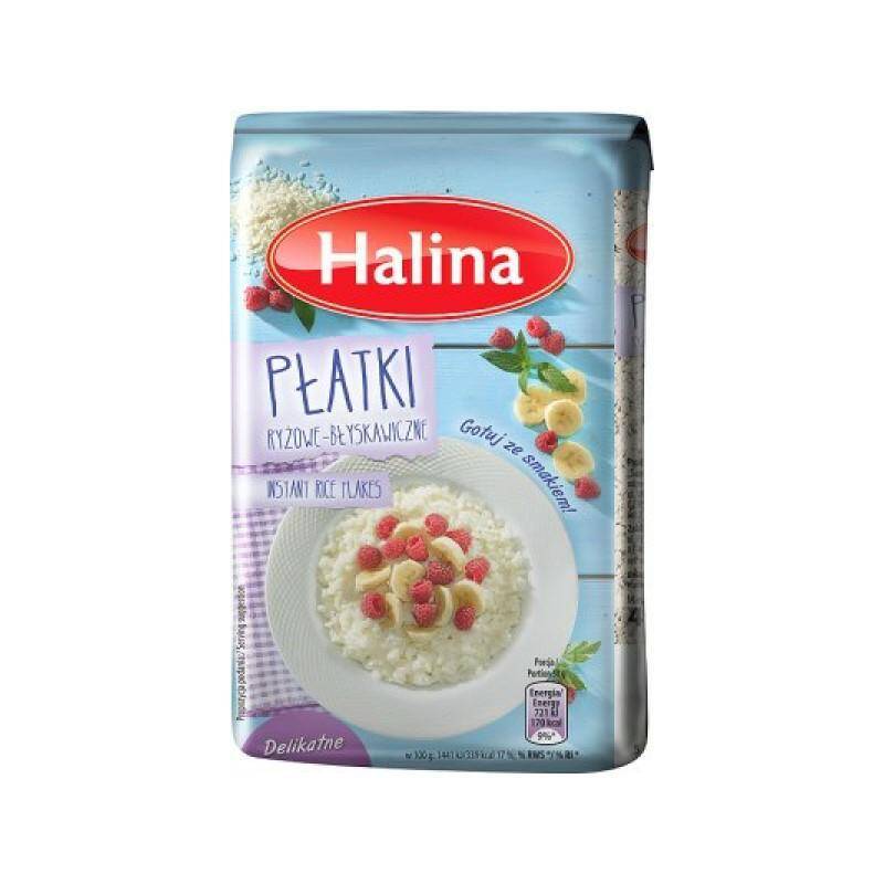 HALINA płatki RYŻOWE błyskawiczne 400g [10]