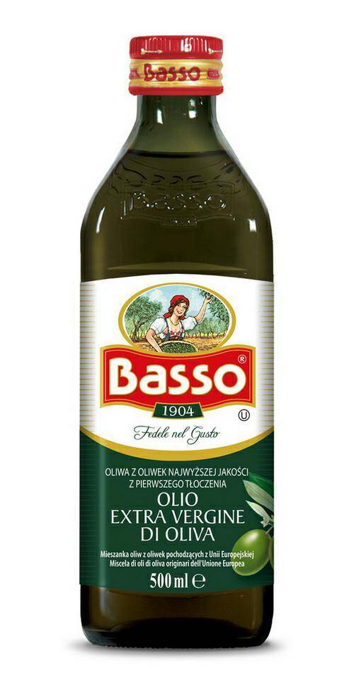 BASSO oliwa z oliwek EXTRA VIRGIN 0,5l
