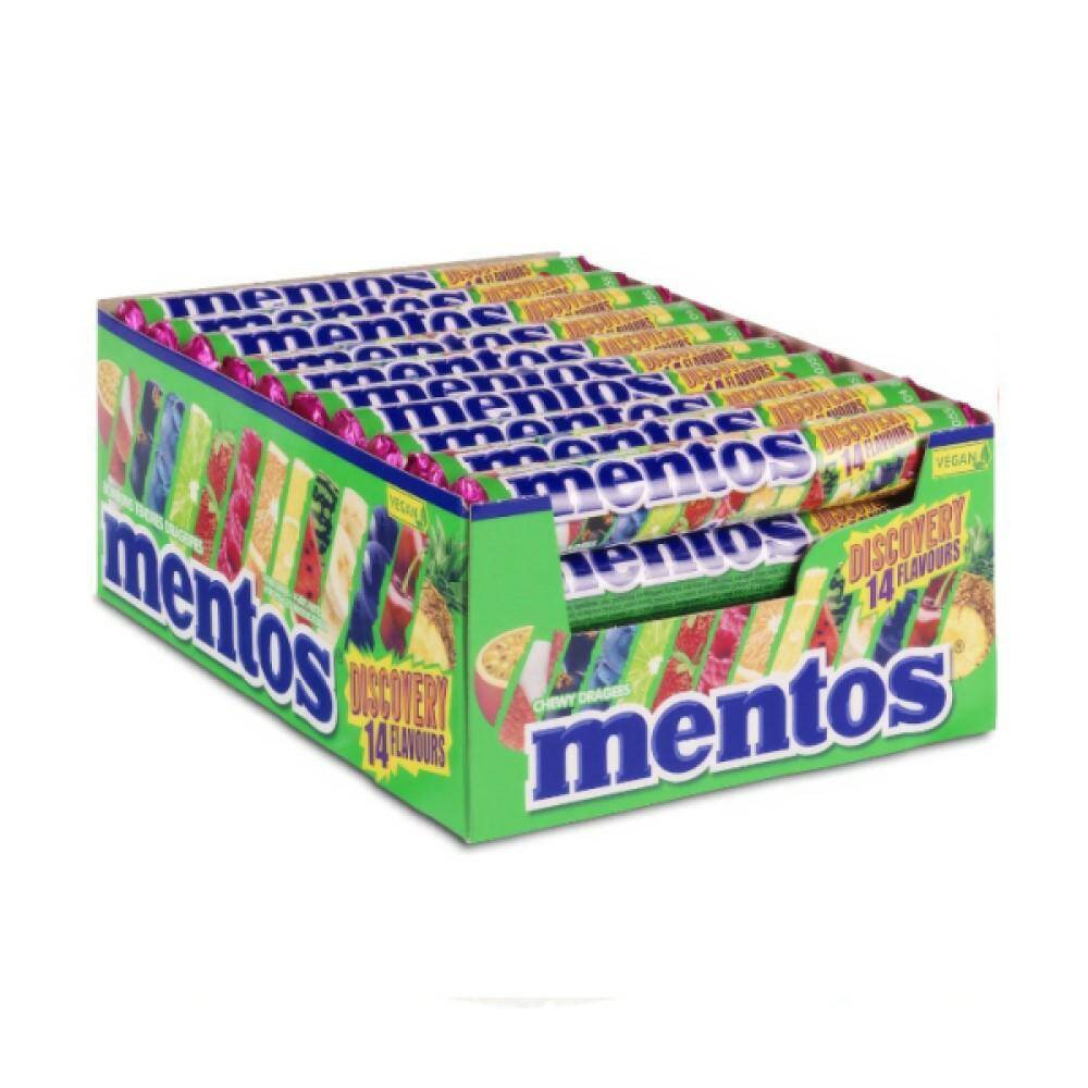 MENTOS 40 DISCOVERY 37,5g x40szt