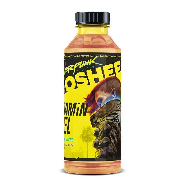 OSHEE 555ml butelka CYBERPUNK PEACH-STRAWBERRY [6]