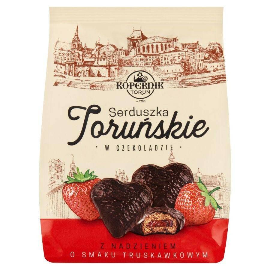 WN KOPERNIK pierniczki SERDUSZKA TORUŃSKIE truskawka 150g [14]