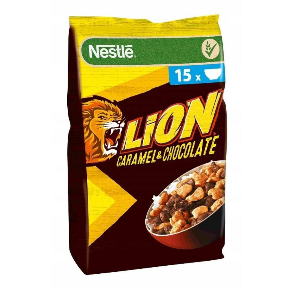 NESTLE płatki 450g LION kramelowo-czekoladowe [15]