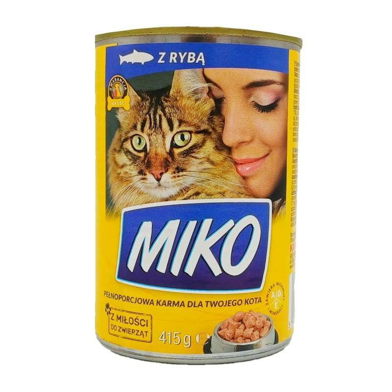 MIKO kot z rybą 415g puszka [24]