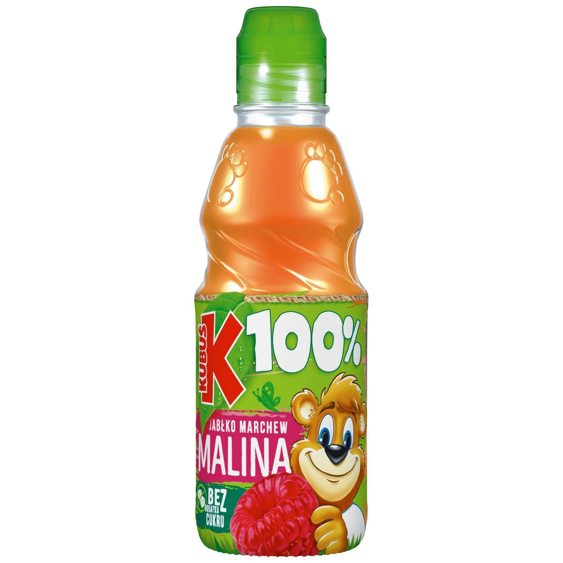 KUBUŚ 100% 0,3L MALINA-jabłko-marchew [12]