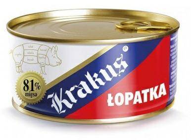 KRAKUS konserwa ŁOPATKA WIEPRZOWA 300g