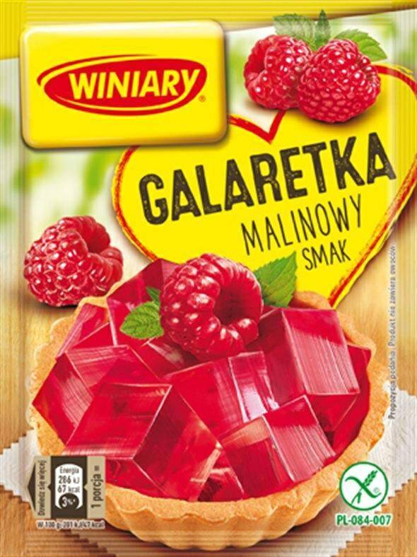 WINIARY galaretka MALINOWA 71g [22]