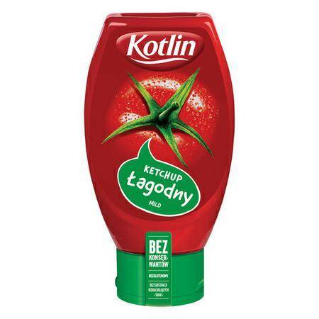 KOTLIN ketchup ŁAGODNY 450g [10]