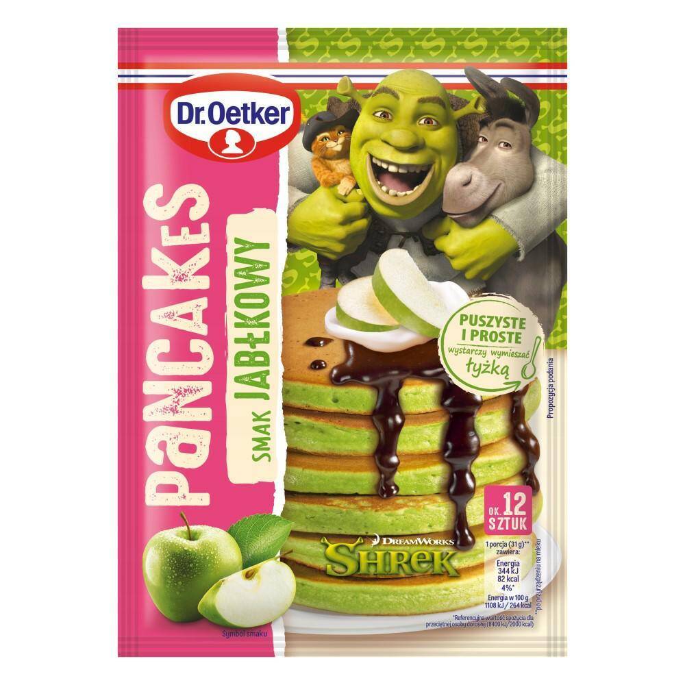 OETKER PANCAKES SHREK jabłkowe 165g [10]
