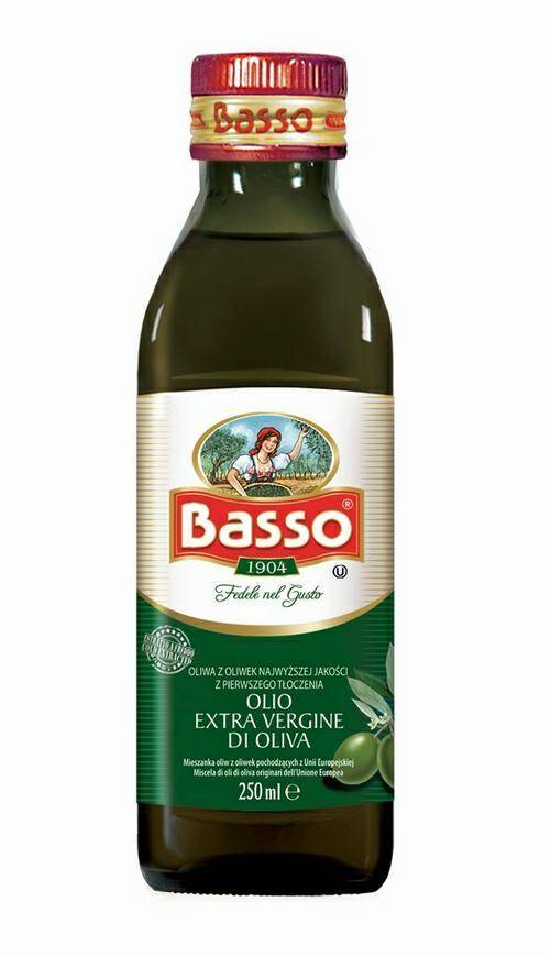BASSO oliwa z oliwek EXTRA VIRGIN 0,25l