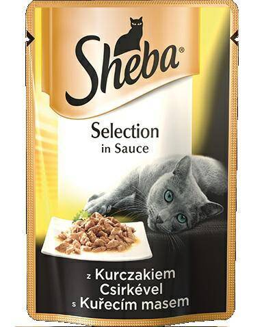 wyp SHEBA saszetka 85g Z KURCZAKIEM [12]