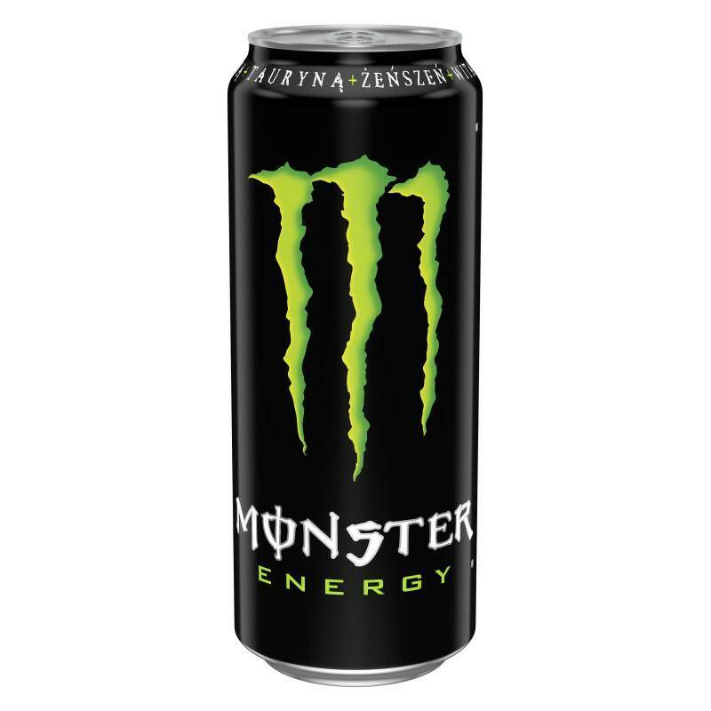 A Monster Energy 500ml *24 zielona