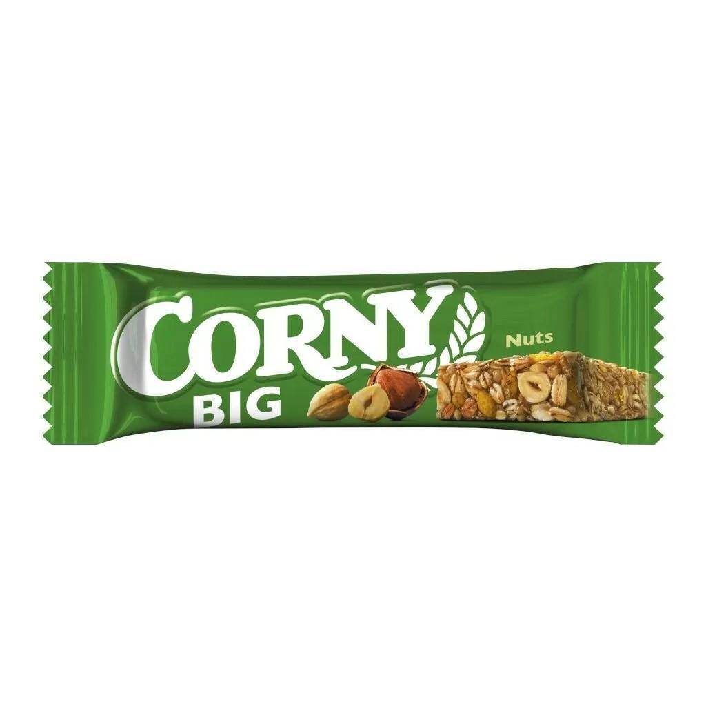 CORNY BIG baton zbożowy NUTS orzechowy 50g [24]