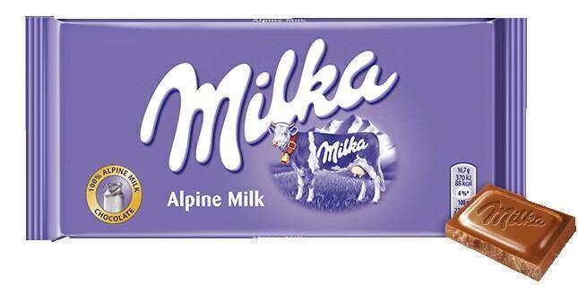 S Milka czekolada MILK 100g *24