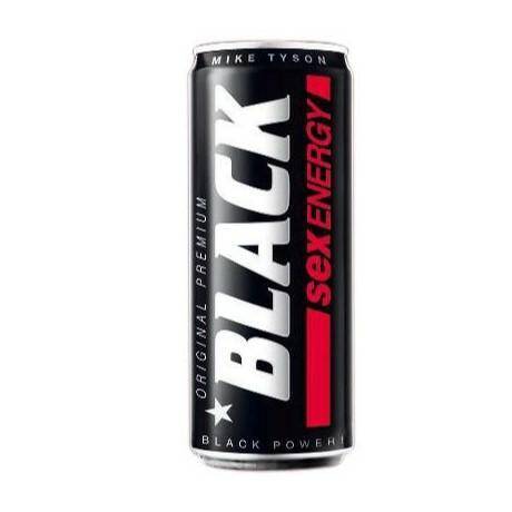 A BLACK 250ml puszka sex energy czerw*24