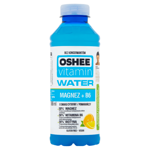 OSHEE 555ml Witamin Water MAGNEZ+B6 [6]