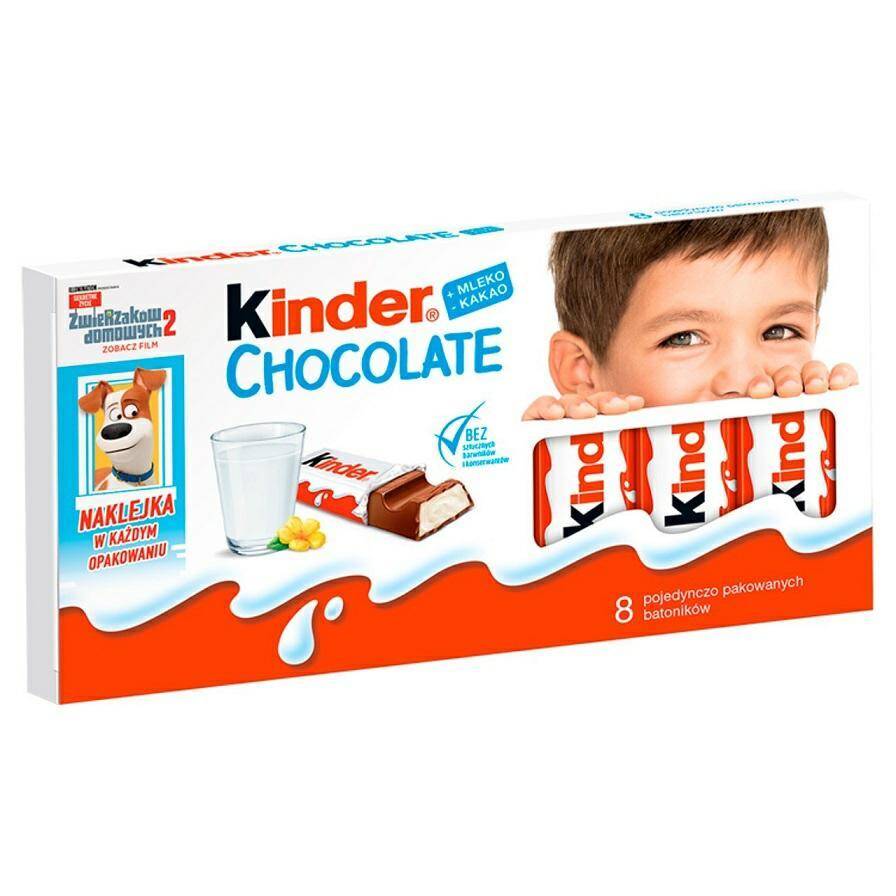 FERRERO czekoladki Kinder Chocolate 100g [10]