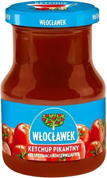 WŁOCŁAWEK ketchup PIKANTNY 380g [10]