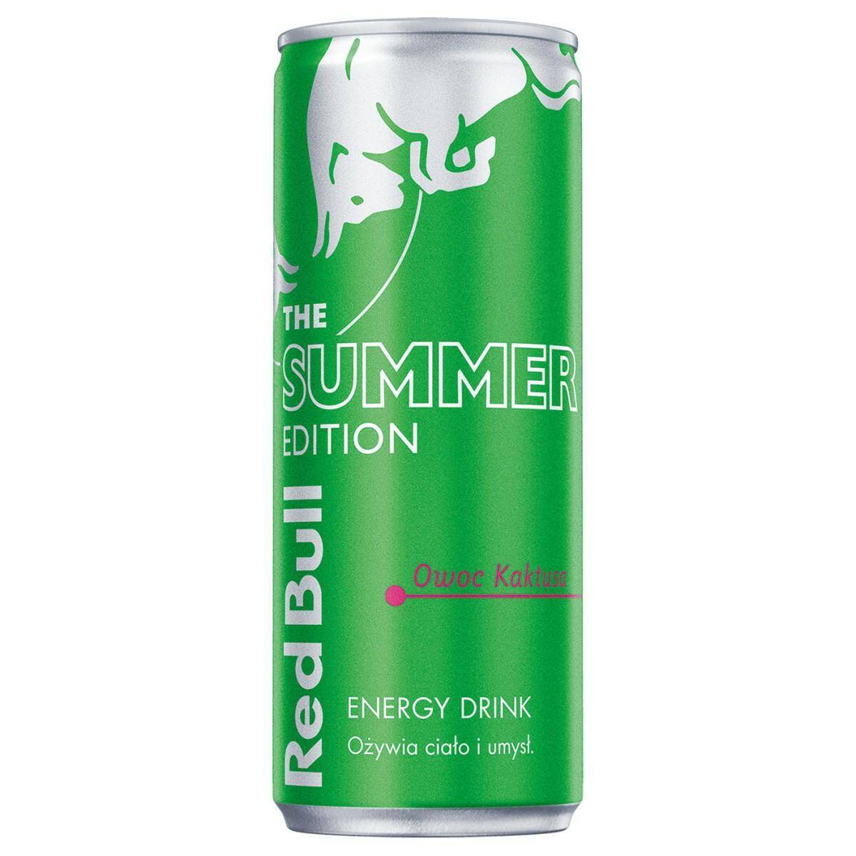 RED BULL 250ml GREEN kaktus zielona puszka [12]