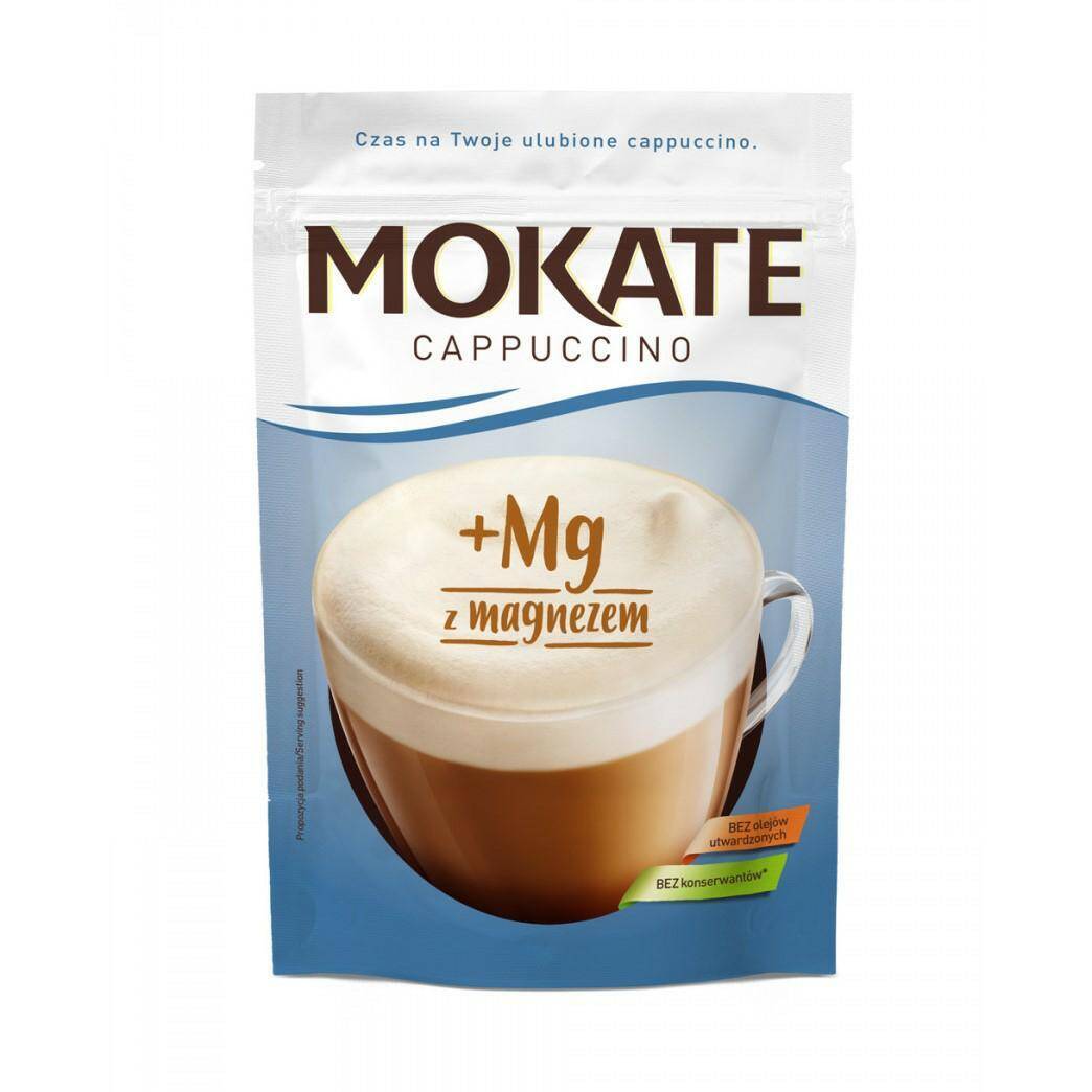 Mokate Cappuccino MAGNEZ 110g *10