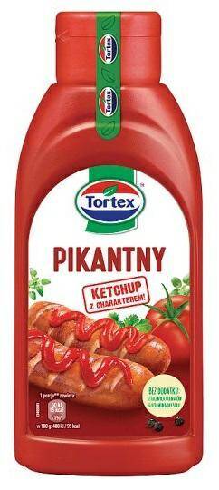 Ketchup TORTEX 470g PIKANTNY *12